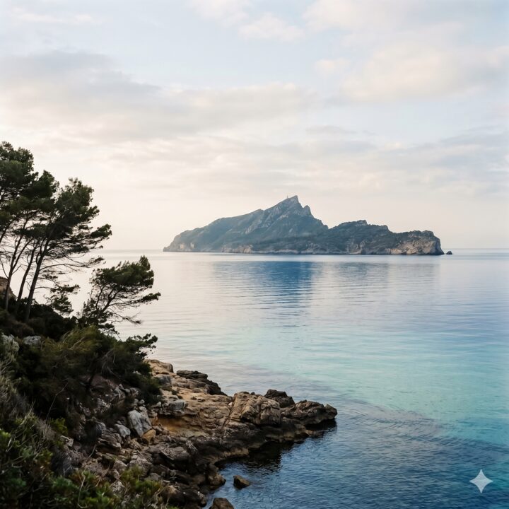 Vista de Sa Dragonera desde Sant Elm