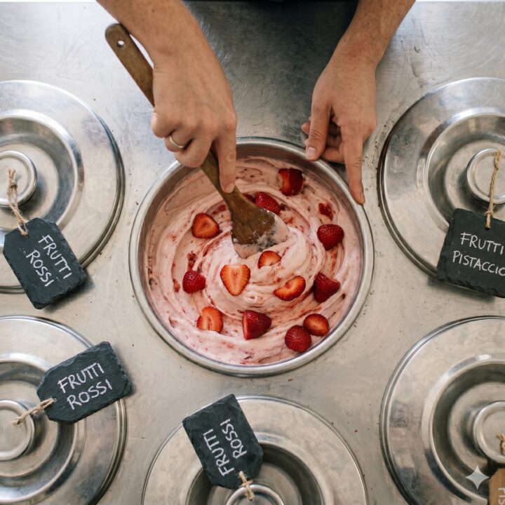 Obrador artesano de Gelats Moyà